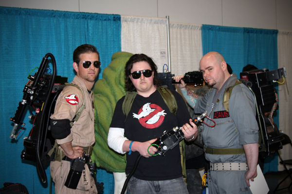 Myself with members of The Ghostbusters of BC.